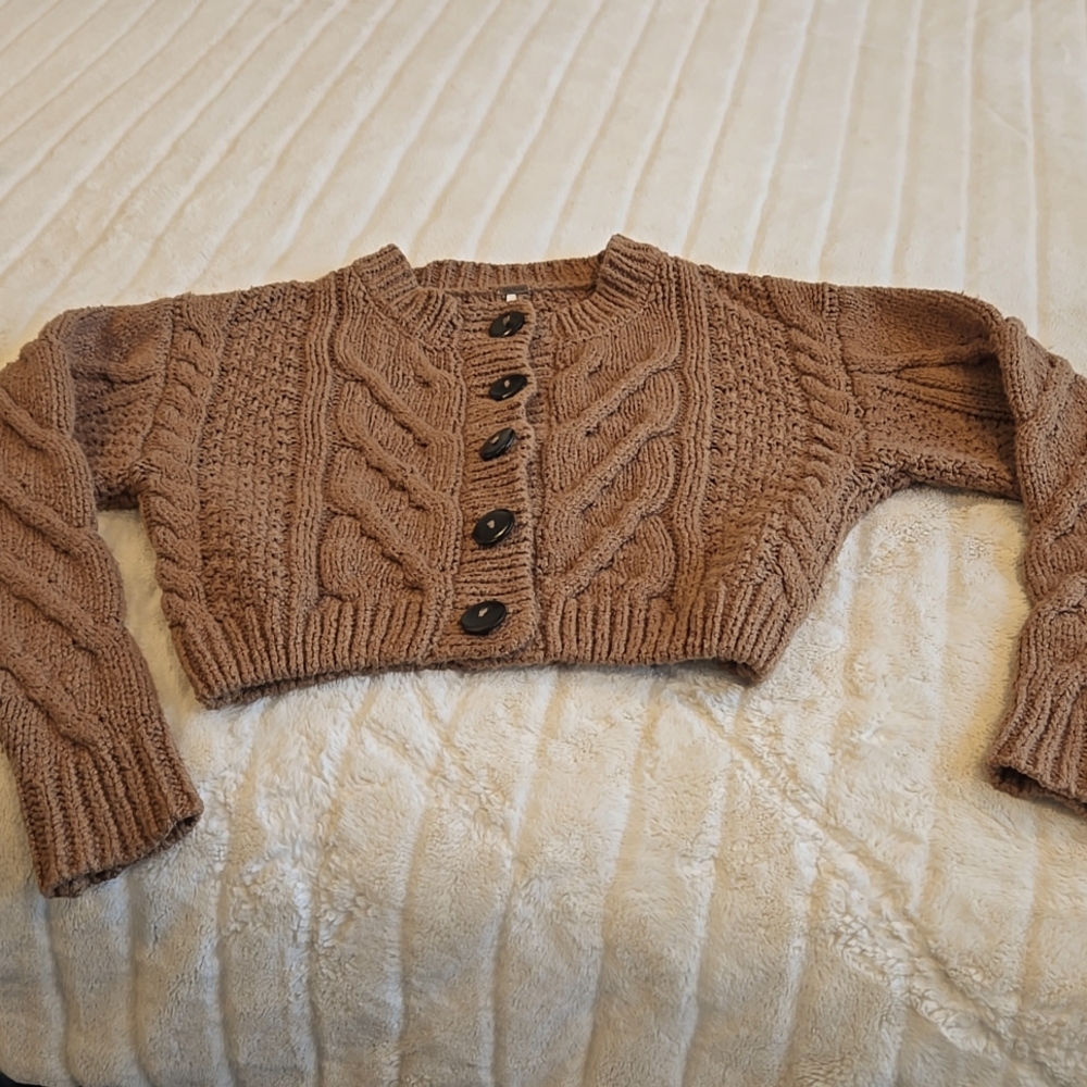 Free People Chunky Cardigan, Size XS